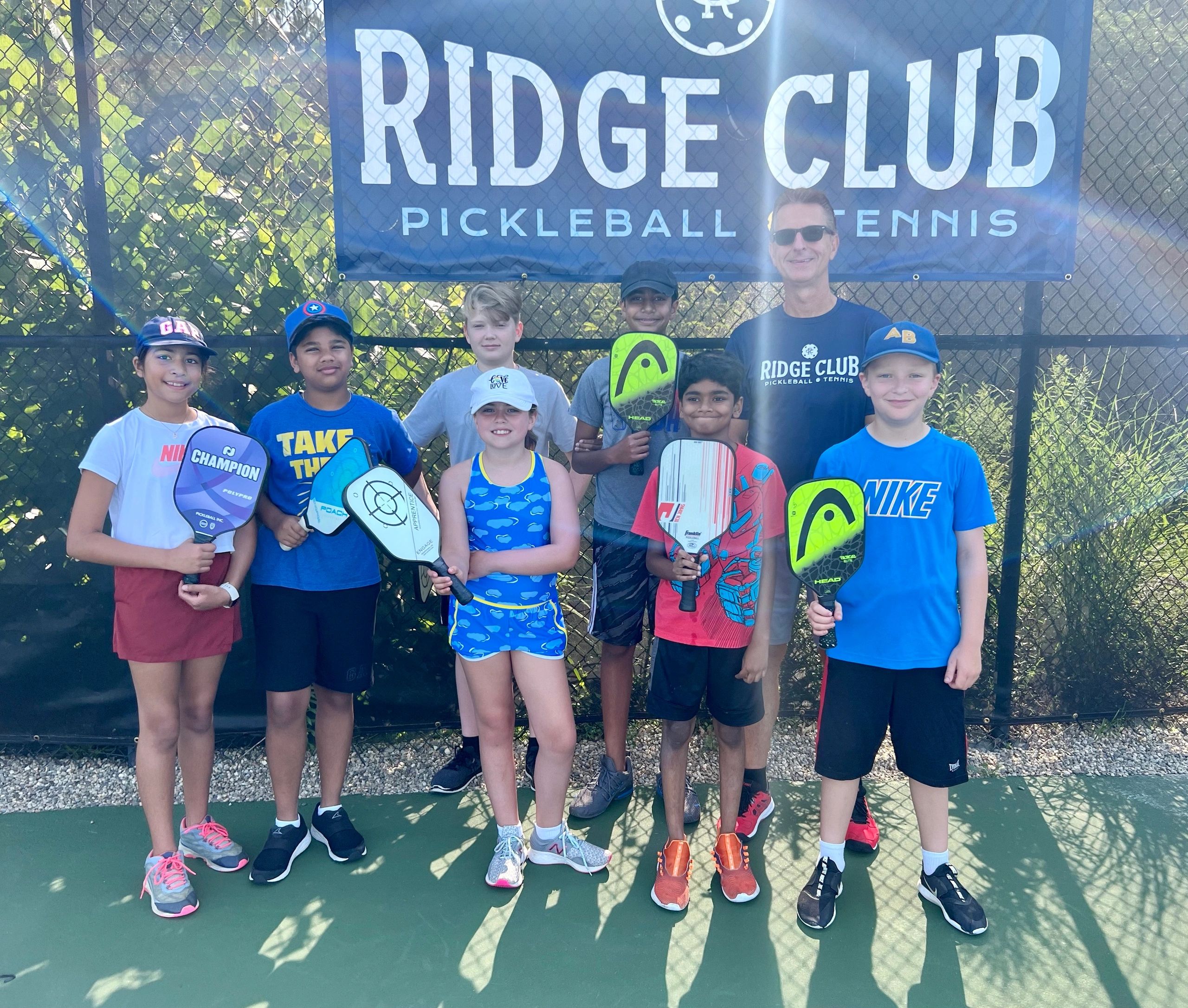 Kids Pickleball Camp at the Ridge Club